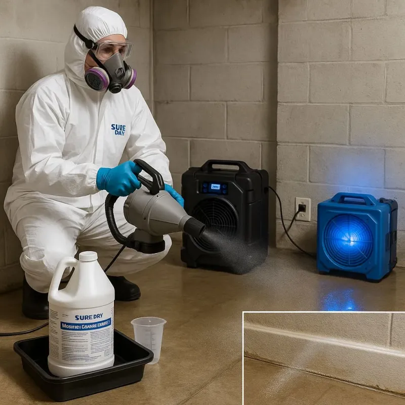 Sanitization and Odor Removal process in Grimes, IA
