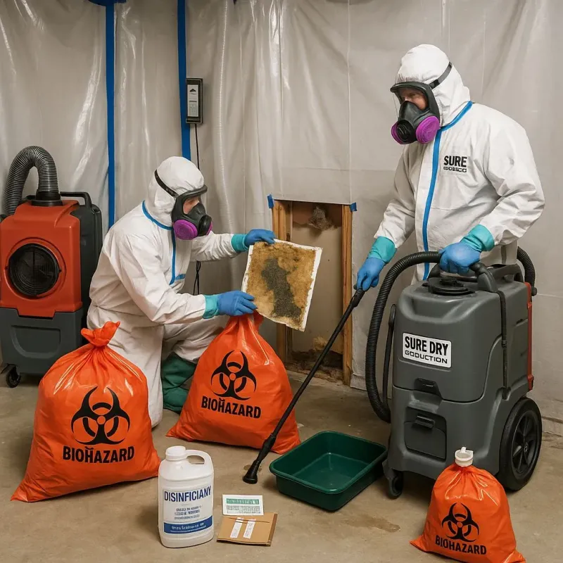 Contaminated Water Handling Protocols process in Grimes, IA