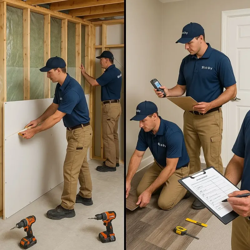 Repairs and Reconstruction process in Grimes, IA